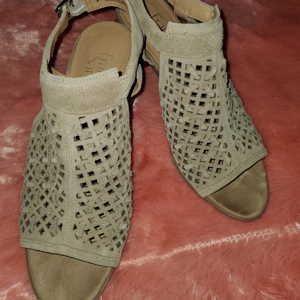 Franco Sarto Hatlet3 Tan Leather Sandal